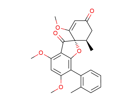 (2S,6'R)-2',4,6-trimethoxy-6'-methyl-7-(o-tolyl)-3H-spiro[benzofuran-2,1'-cyclohexan]-2'-ene-3,4'-dione