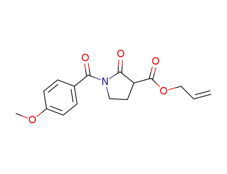 allyl 1-(4-methoxybenzoyl)-2-oxopyrrolidine-3-carboxylate