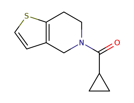 cyclopropyl(6,7-dihydrothieno[3,2-c]pyridin-5(4H)-yl)methanone