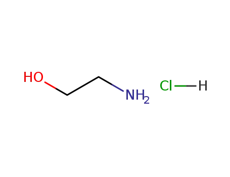 Molecular Structure of 2002-24-6 (ETHANOLAMINE HYDROCHLORIDE)