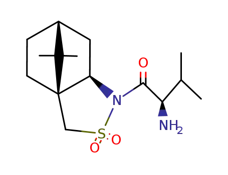 (R)-2-Amino-1-((1S,5R,7R)-10,10-dimethyl-3,3-dioxo-3λ6-thia-4-aza-tricyclo[5.2.1.01,5]dec-4-yl)-3-methyl-butan-1-one