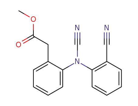 methyl N-cyano-N-2'-cyanophenyl-2-aminophenylacetate