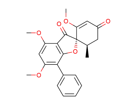 (2S,6′R)-2′,4,6-trimethoxy-6′-methyl-7-phenyl-3H-spiro[benzofuran-2,1′-cyclohexan]-2′-ene-3,4′-dione