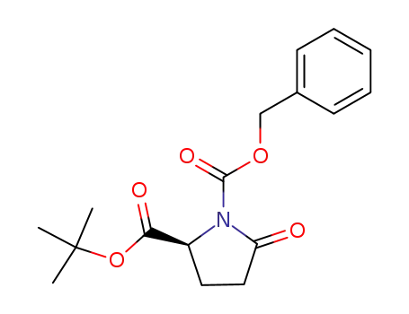 (2S)-5-Oxo-1,2-pyrrolidinedicarboxylic acid 2-(1,1-dimethylethyl) 1-(phenylmethyl) ester