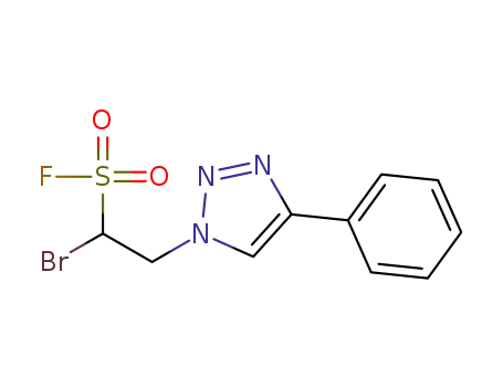1-bromo-2-(4-phenyl-1H-1,2,3-triazol-1-yl)ethane-1-sulfonyl fluoride