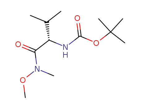 tert-butyl (S)-1-(N-methoxy-N-methylcarbamoyl)-2-methylpropylcarbamate
