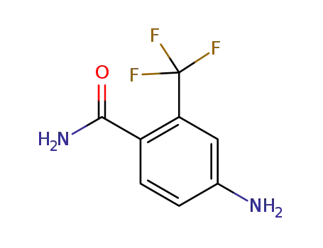 4-amino-2-trifluoromethylbenzamide