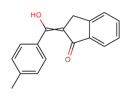 2-(hydroxy-p-tolyl-methylene)indan-1-one