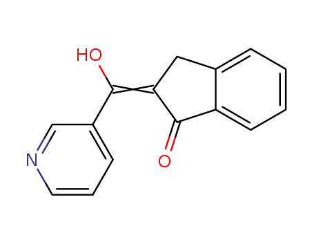 2-(hydroxypyridin-3-yl-methylene)indan-1-one