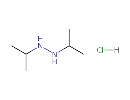 Molecular Structure of 26254-05-7 (1,2-diisopropylhydrazine monohydrochloride)