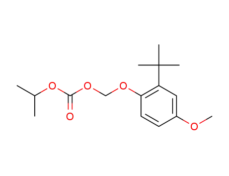 (2-tert-butyl-4-methoxyphenoxy)methyl carbonate isopropyl ester