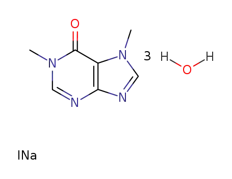 1,7-dimethyl-1,7-dihydro-purin-6-one; sodium iodide compound