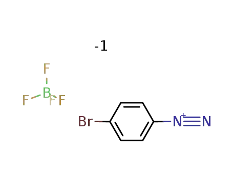 Molecular Structure of 673-40-5 (4-BROMOBENZENEDIAZONIUM TETRAFLUOROBORATE)