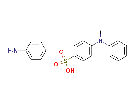 N-methyl-N-phenyl-sulfanilic acid ; compound with aniline