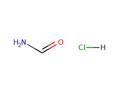 Molecular Structure of 25600-32-2 (Formamide, hydrochloride)
