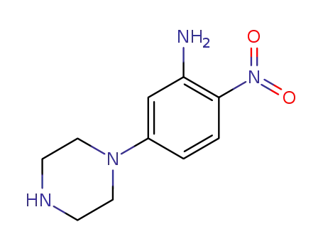2-nitro-5-piperazin-1-yl-phenylamine