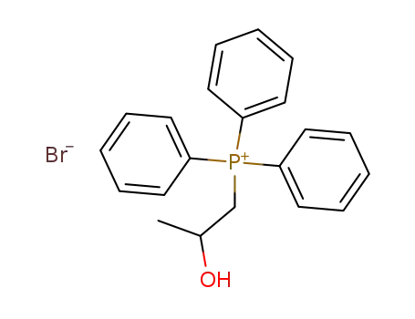 Molecular Structure of 3020-30-2 ((2-hydroxypropyl)(triphenyl)phosphonium)