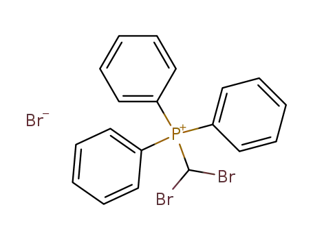 Molecular Structure of 56506-90-2 ((dibromomethyl)(triphenyl)phosphonium)
