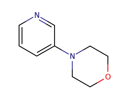 Molecular Structure of 92670-29-6 (4-Pyridin-3-yl-Morpholine)