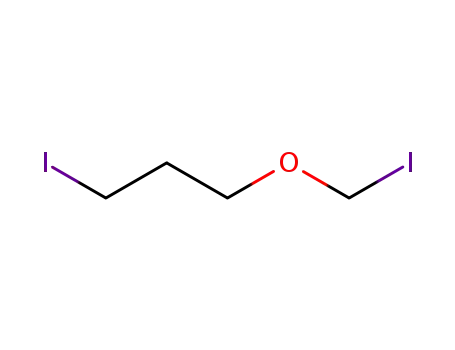 Molecular Structure of 112539-38-5 (Propane, 1-iodo-3-(iodomethoxy)-)