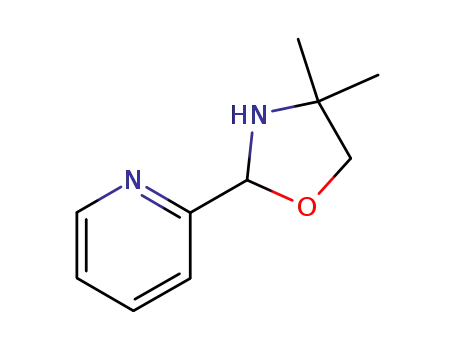4,4-dimethyl-2-pyridin-2-yl-1,3-oxazolidine