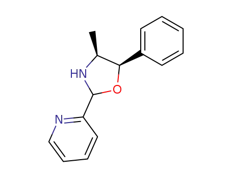 2-((4S,5R)-4-Methyl-5-phenyl-oxazolidin-2-yl)-pyridine
