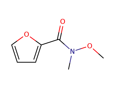 Molecular Structure of 95091-92-2 (N-METHOXY-N-METHYL-2-FURAMIDE)