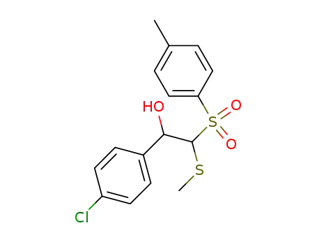 1-(4-Chloro-phenyl)-2-methylsulfanyl-2-(toluene-4-sulfonyl)-ethanol