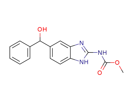 Methyl 5-(α-hydroxyphenylmethyl)-1H-benzimidazole-2-carbamate