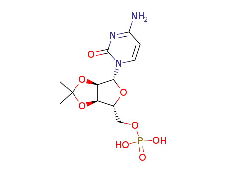 Phosphoric acid mono-[(3aR,4R,6R,6aR)-6-(4-amino-2-oxo-2H-pyrimidin-1-yl)-2,2-dimethyl-tetrahydro-furo[3,4-d][1,3]dioxol-4-ylmethyl] ester