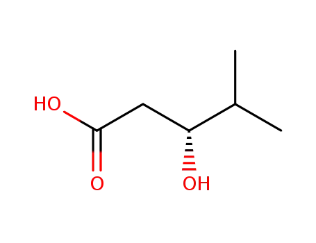 Molecular Structure of 77981-87-4 (Pentanoic acid, 3-hydroxy-4-methyl-, (R)-)