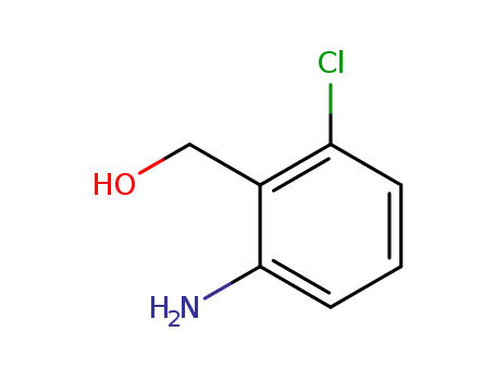 Molecular Structure of 39885-08-0 ((2-AMINO-6-CHLORO-PHENYL)-METHANOL)
