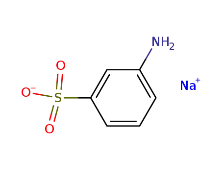Benzenesulfonic acid,3-amino-, sodium salt (1:1)