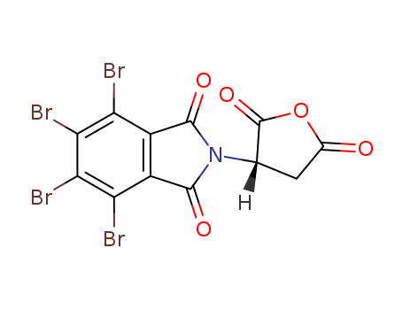 1H-Isoindole-1,3(2H)-dione, 4,5,6,7-tetrabromo-2-(tetrahydro-2,5-dioxo-3-furanyl)-, (S)-