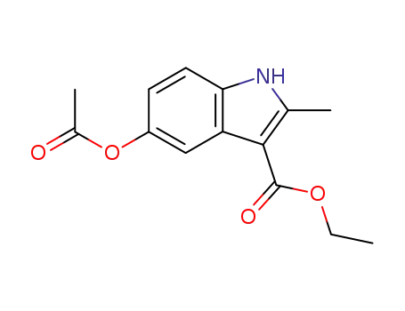 1H-인돌-3-카르복실산, 5-(아세틸옥시)-2-메틸-, 에틸 에스테르