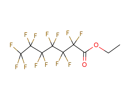 Molecular Structure of 41430-70-0 (ETHYL PERFLUOROHEPTANOATE)