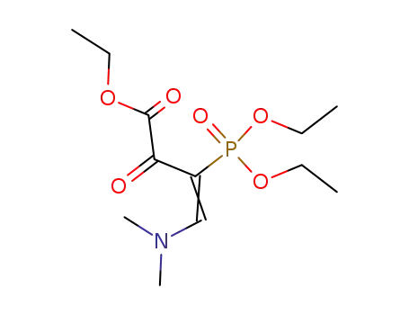 (Z)-3-(Diethoxy-phosphoryl)-4-dimethylamino-2-oxo-but-3-enoic acid ethyl ester