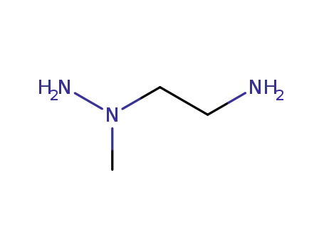Molecular Structure of 14478-62-7 (Ethanamine, 2-(1-methylhydrazino)-)