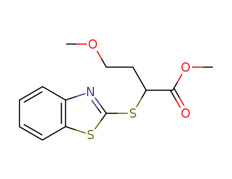 2-(Benzothiazol-2-ylsulfanyl)-4-methoxy-butyric acid methyl ester