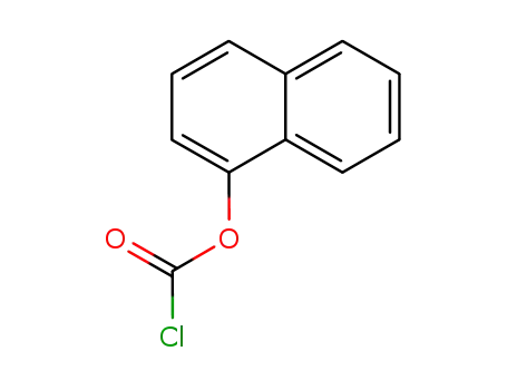 Molecular Structure of 3759-61-3 (1-NAPHTHYL CHLOROFORMATE)