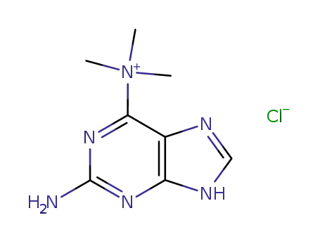 2-amino-N,N,N-trimethyl-9H-purine-6-ylammonium chloride