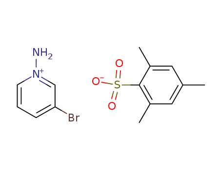 1-amino-3-bromopyridin-1-ium 2,4,6-trimethylbenzene-1-sulfonate