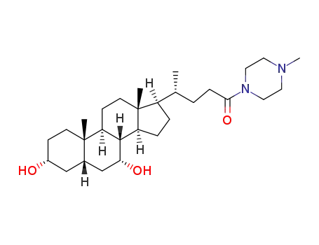 N1<(3α,5β,7α)3,7-dihydroxy-24-oxo-cholan-24-yl>N4methyl-piperazine