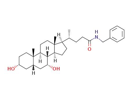 N benzyl (3α,5β,7α)3,7-dihydroxy-cholan-24-amide