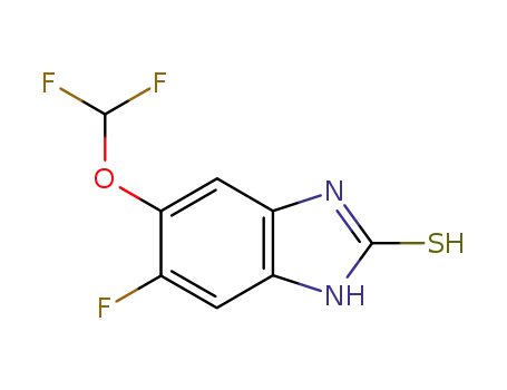 2H-Benzimidazole-2-thione, 5-(difluoromethoxy)-6-fluoro-1,3-dihydro-