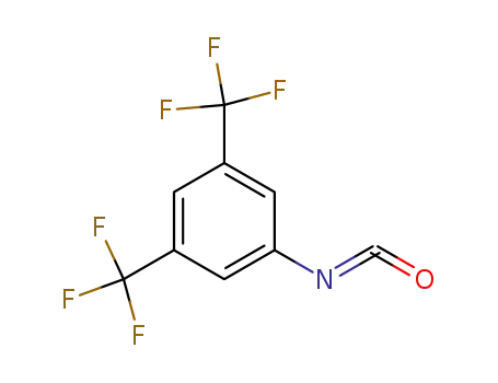 Molecular Structure of 16588-74-2 (3,5-BIS(TRIFLUOROMETHYL)PHENYL ISOCYANATE)