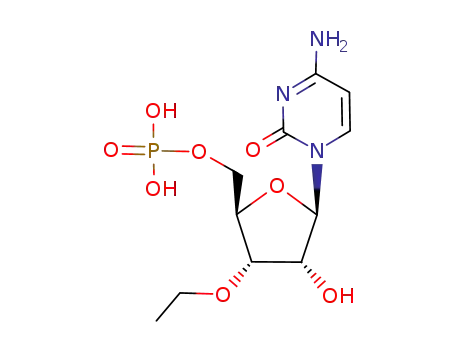 Molecular Structure of 50270-91-2 (5'-Cytidylic acid, 3'-O-ethyl-)