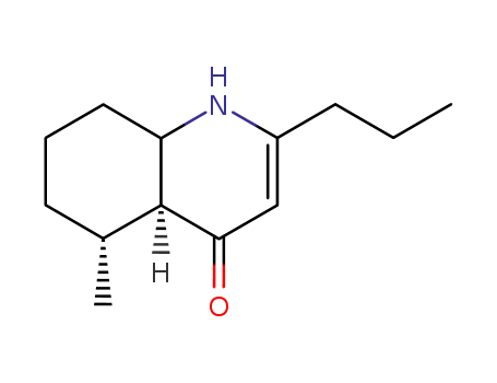 (4aS,5R)-5-Methyl-2-propyl-4a,5,6,7,8,8a-hexahydro-1H-quinolin-4-one