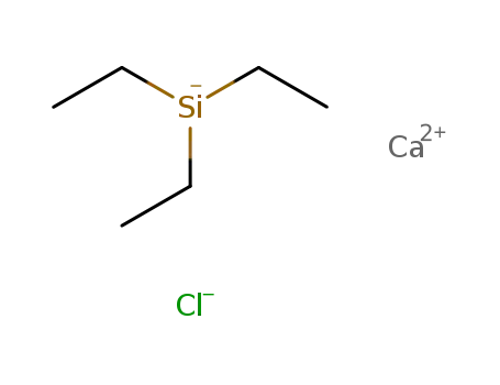 Molecular Structure of 92465-73-1 (Calcium, chloro(triethylsilyl)-)