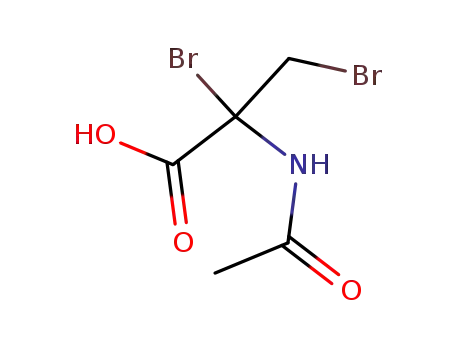 2-Acetylamino-2,3-dibromo-propionic acid